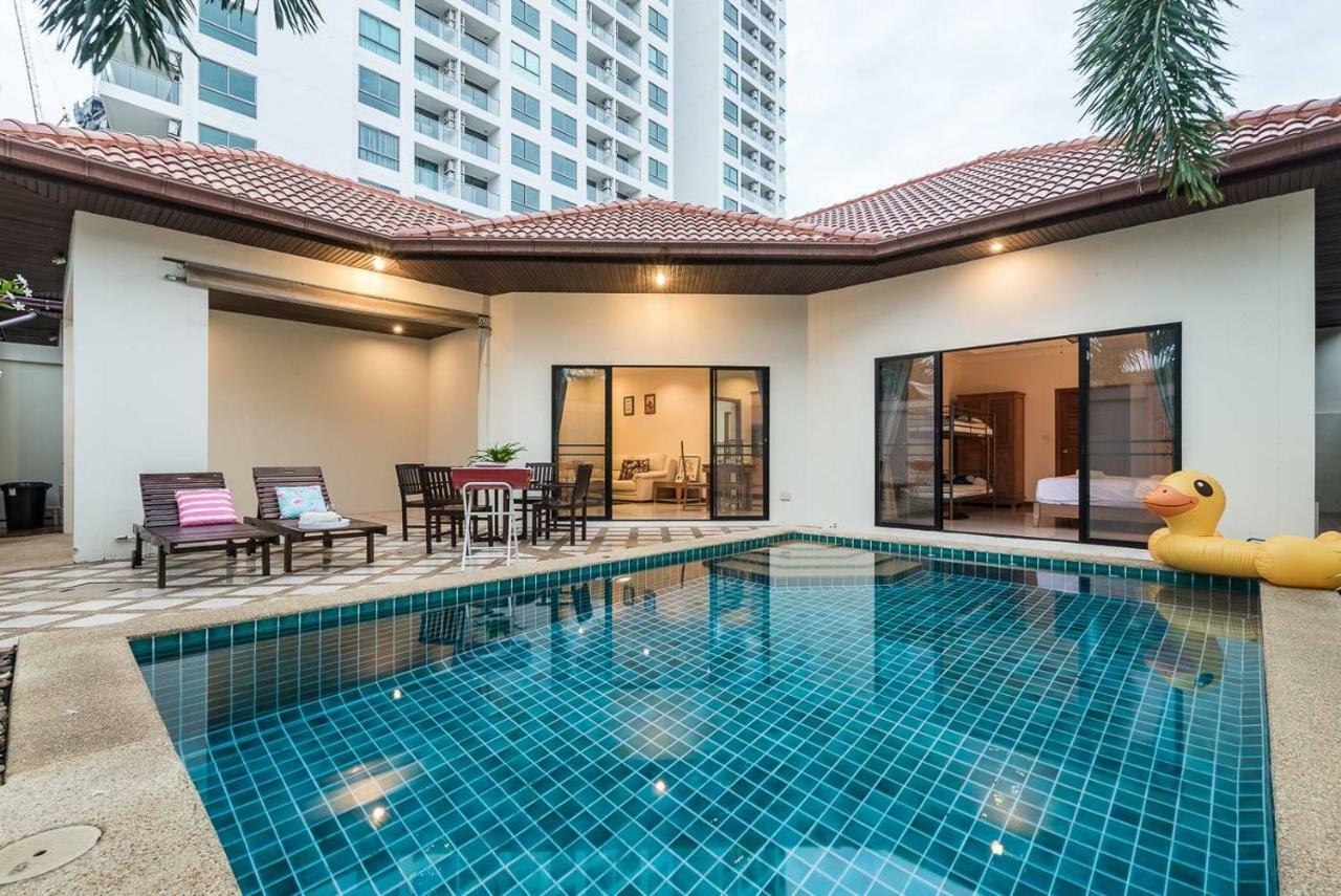 Anb Poolvilla 2Br With Private Beach In Pratamnak Pattaya Dış mekan fotoğraf