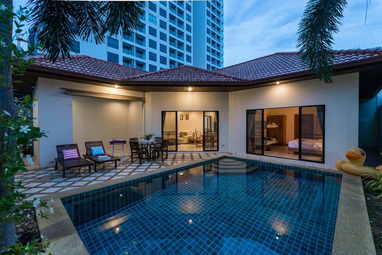 Anb Poolvilla 2Br With Private Beach In Pratamnak Pattaya Dış mekan fotoğraf