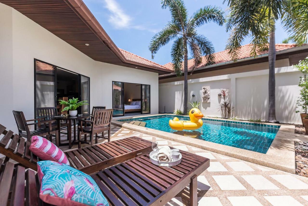 Anb Poolvilla 2Br With Private Beach In Pratamnak Pattaya Dış mekan fotoğraf