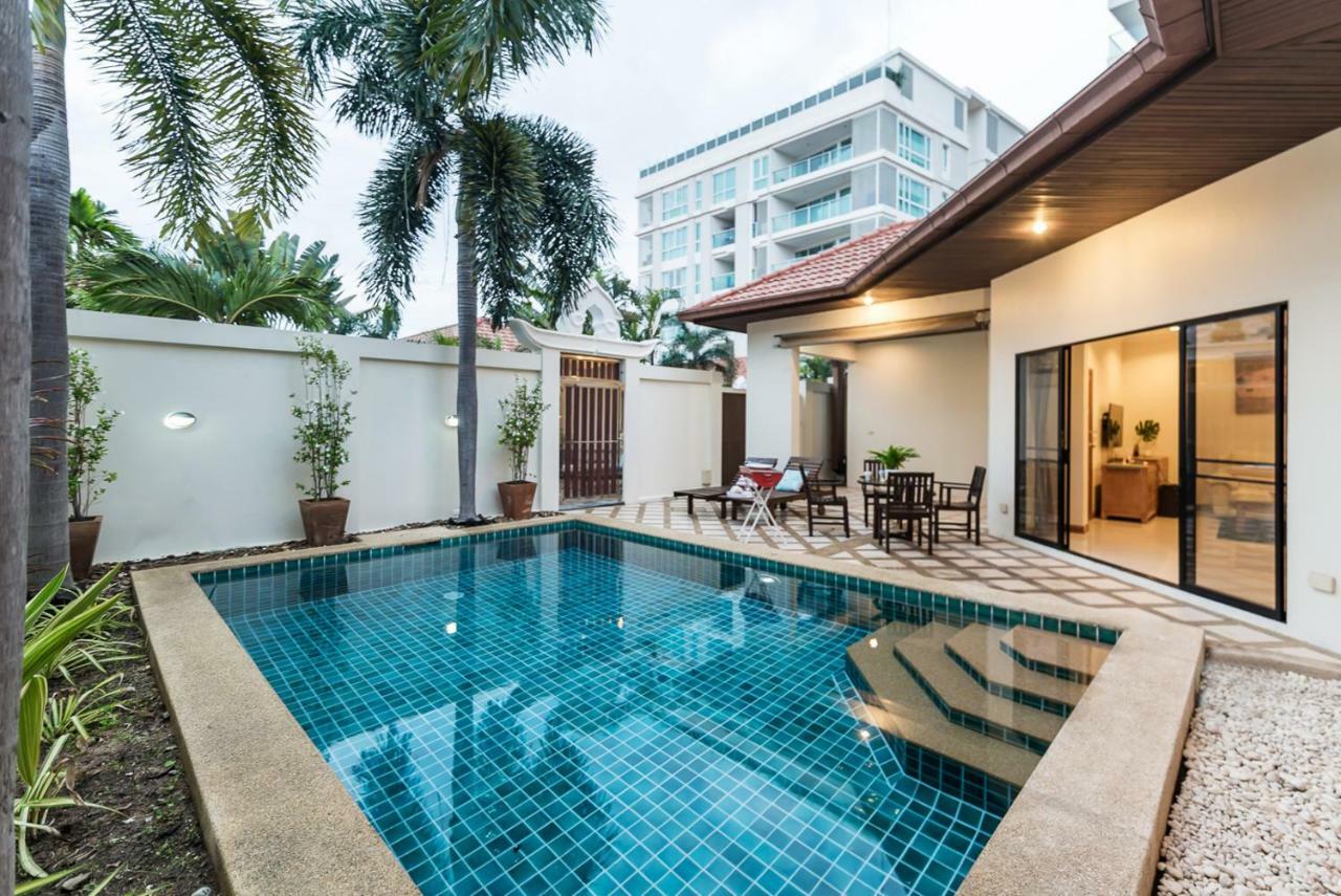 Anb Poolvilla 2Br With Private Beach In Pratamnak Pattaya Dış mekan fotoğraf